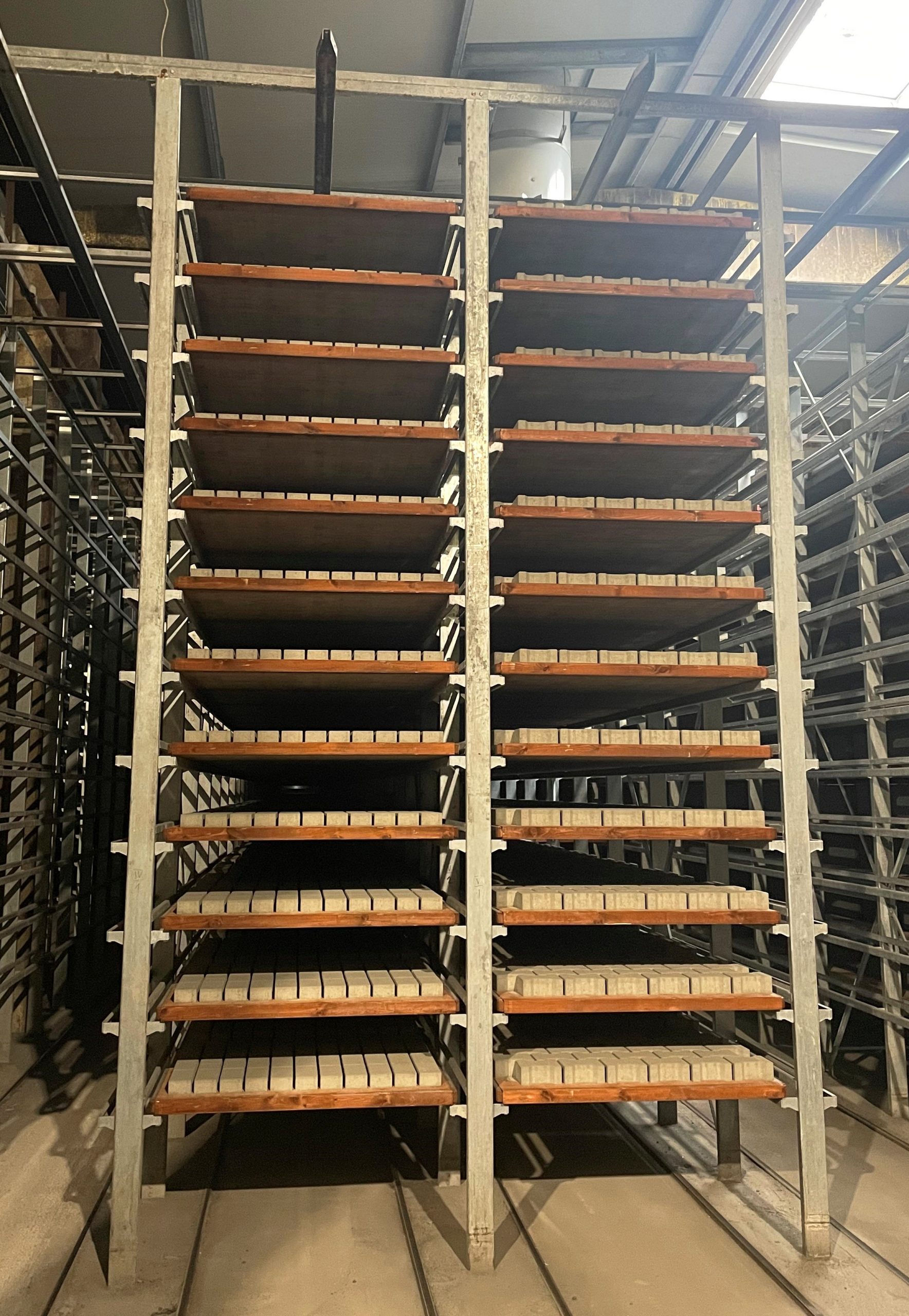 PRODUCTION BOARD RACK